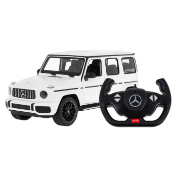 Mercedes-AMG G63 biały RASTAR model 1:14 Zdalnie sterowane auto + pilot 2,4 GHz